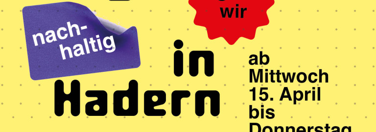 Plakat Aktionstage in Hadern