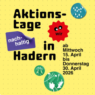 Plakat Aktionstage in Hadern